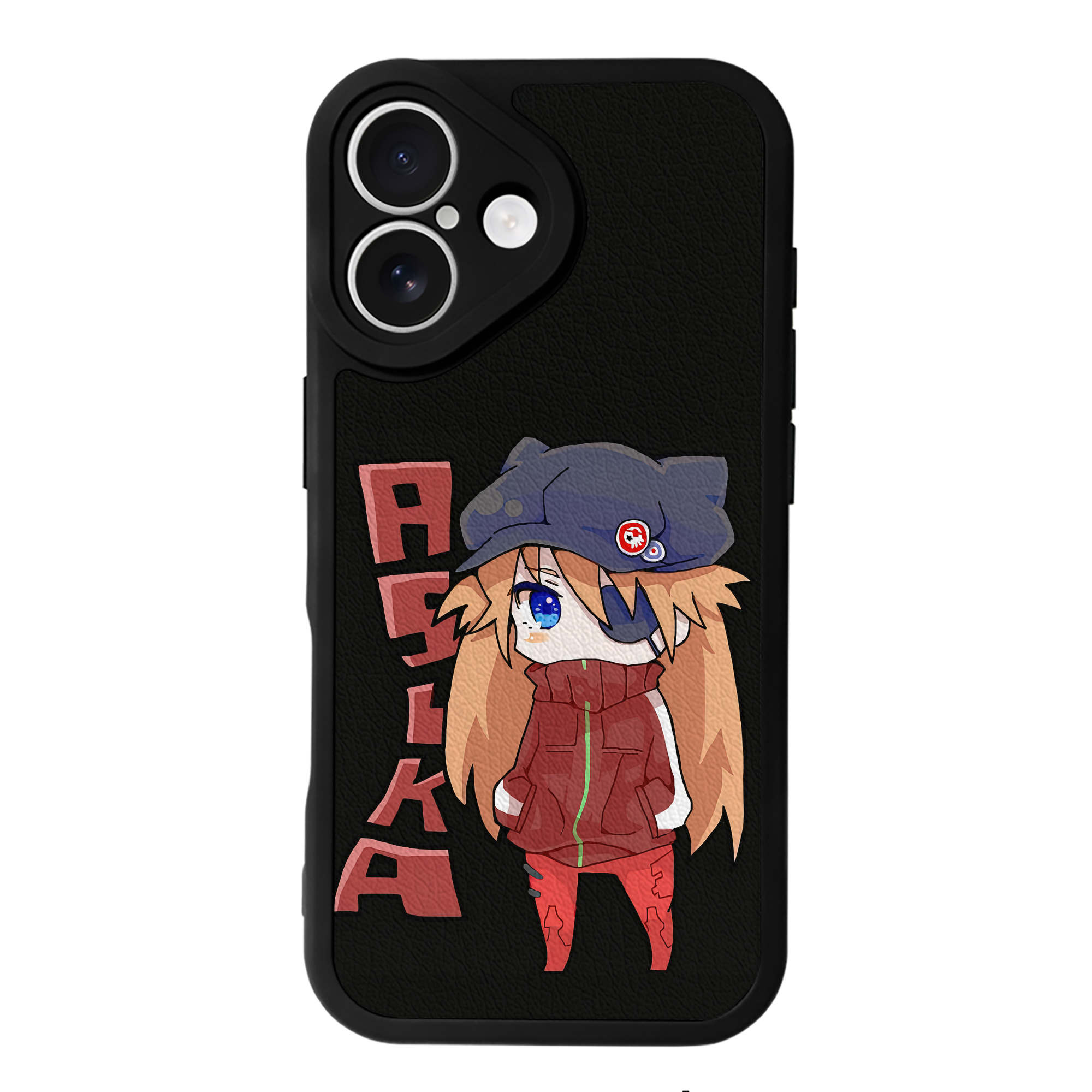 （画像用） EVA 新世紀エヴァンゲリオン 【iPhone 16シリーズ対応】シリコンスマホケース（レザー調） 材質：シリコン